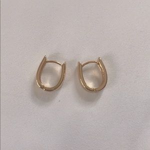 Gold Hugger Earrings